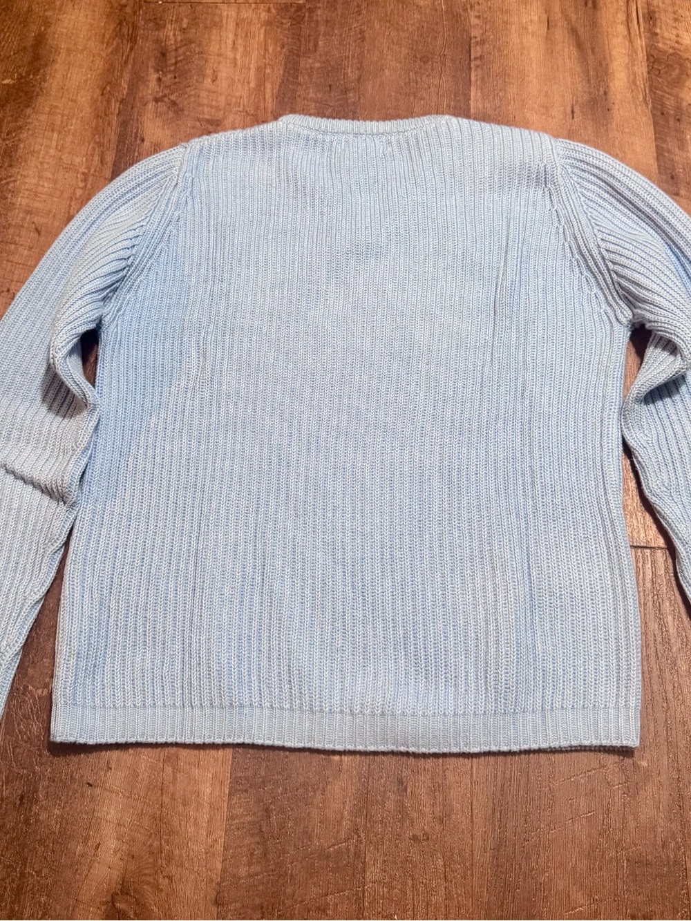 LL Bean Light Blue Women’s Knit Sweater